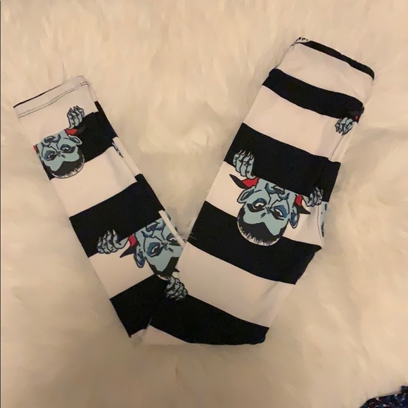 LuLaRoe leggings Size L/XL Halloween theme - Picture 1 of 4